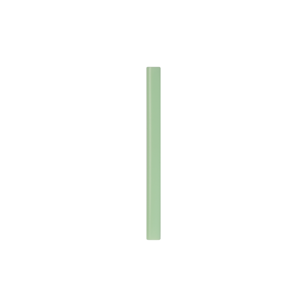 Owala Replacement Straw in Teal; single short solid pale mint green straw